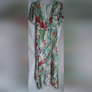 Faux Wrap Maxi Dress by Olive & J